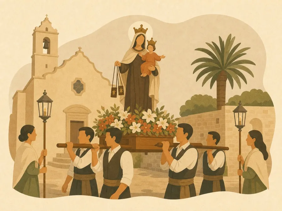 Festeggiamenti in onore della Madonna del Carmine